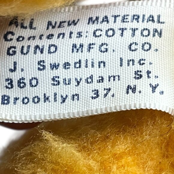 Rare Winnie the Pooh Gund J. Swedlin Vintage Plush Musical Wind Up Toy - Works - Picture 16 of 16